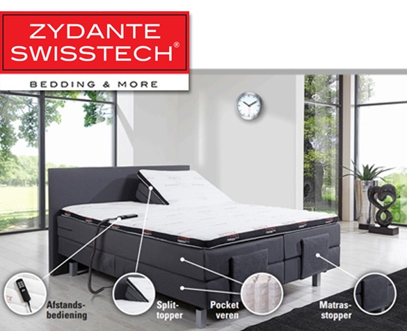 Groupdeal - Complete luxe Elektrische Boxspringcombinatie