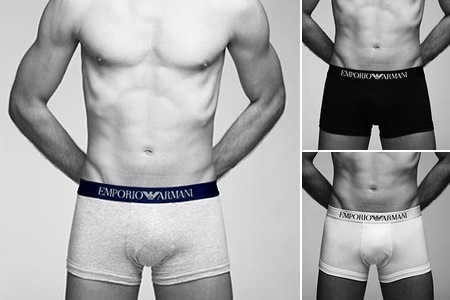 Groupon - 3 Of 6 Emporio Armani Herenboxershorts In Zwart, Wit Of Grijs En Diverse Maten, Inclusief Verzendkosten (Vanaf € 39)