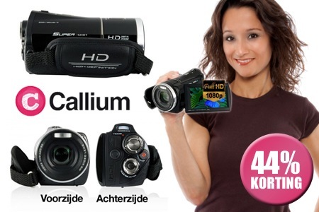 Groupon - Callium; Callium Camcorder Dv40