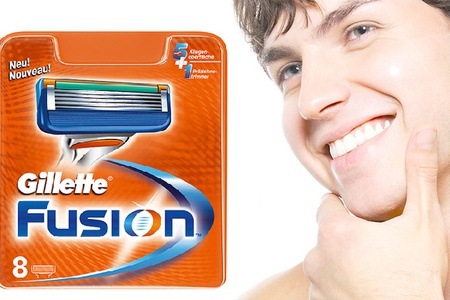 Groupon - Gillette Fusion scheermessen