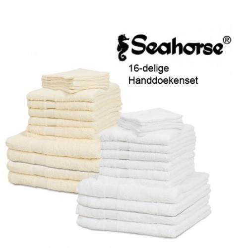 Rijke man Vervelen Hong Kong Seahorse Handdoekenset 16-Delig | Dagelijkse koopjes en internet  aanbiedingen