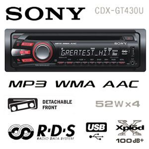 Prelude Gepland Geweldige eik Sony Autoradio met (MP3-)CD Speler en USB ingang | Dagelijkse koopjes en  internet aanbiedingen
